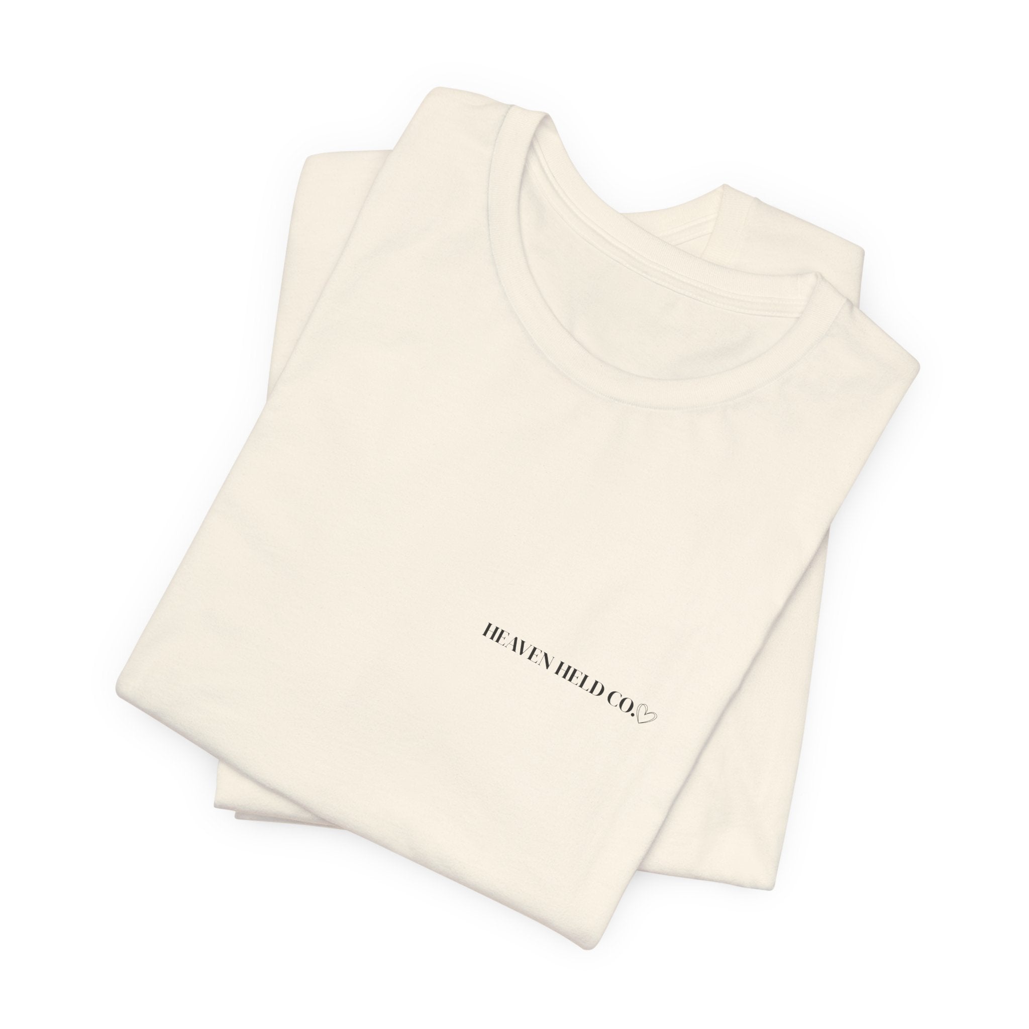 Forever Loved Shirt | Minimalist Memorial Tee | Angel Baby Loss Shirt Front | Grief & Remembrance Gift | Unisex Comfort Tee