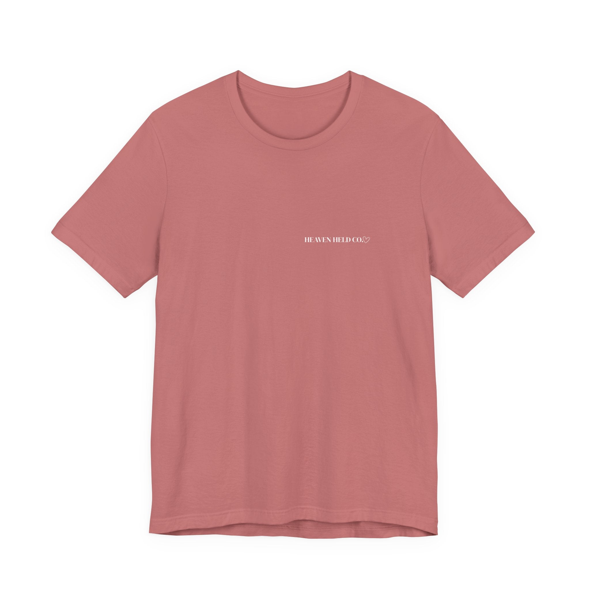 Forever Loved Shirt | Minimalist Memorial Tee | Angel Baby Loss Shirt Front | Grief & Remembrance Gift | Unisex Comfort Tee