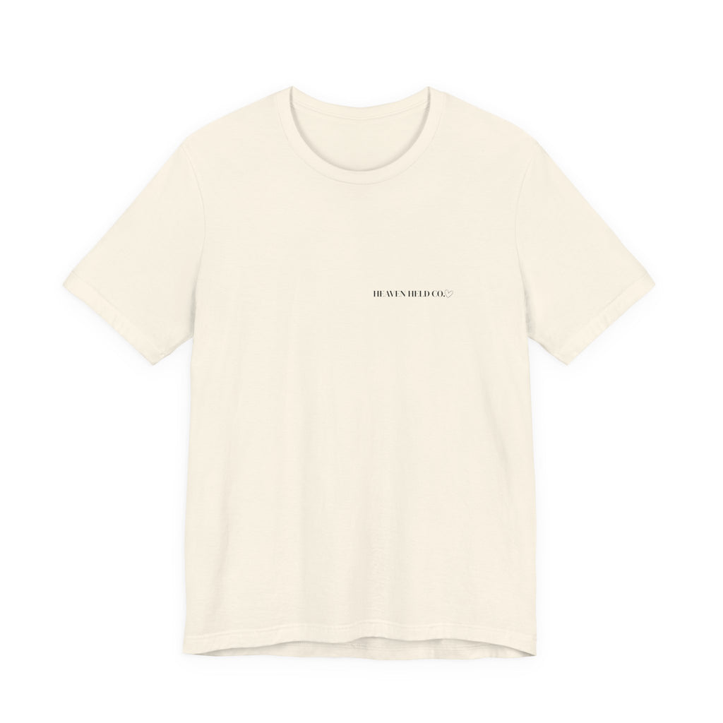 Forever Loved Shirt | Minimalist Memorial Tee | Angel Baby Loss Shirt Front | Grief & Remembrance Gift | Unisex Comfort Tee