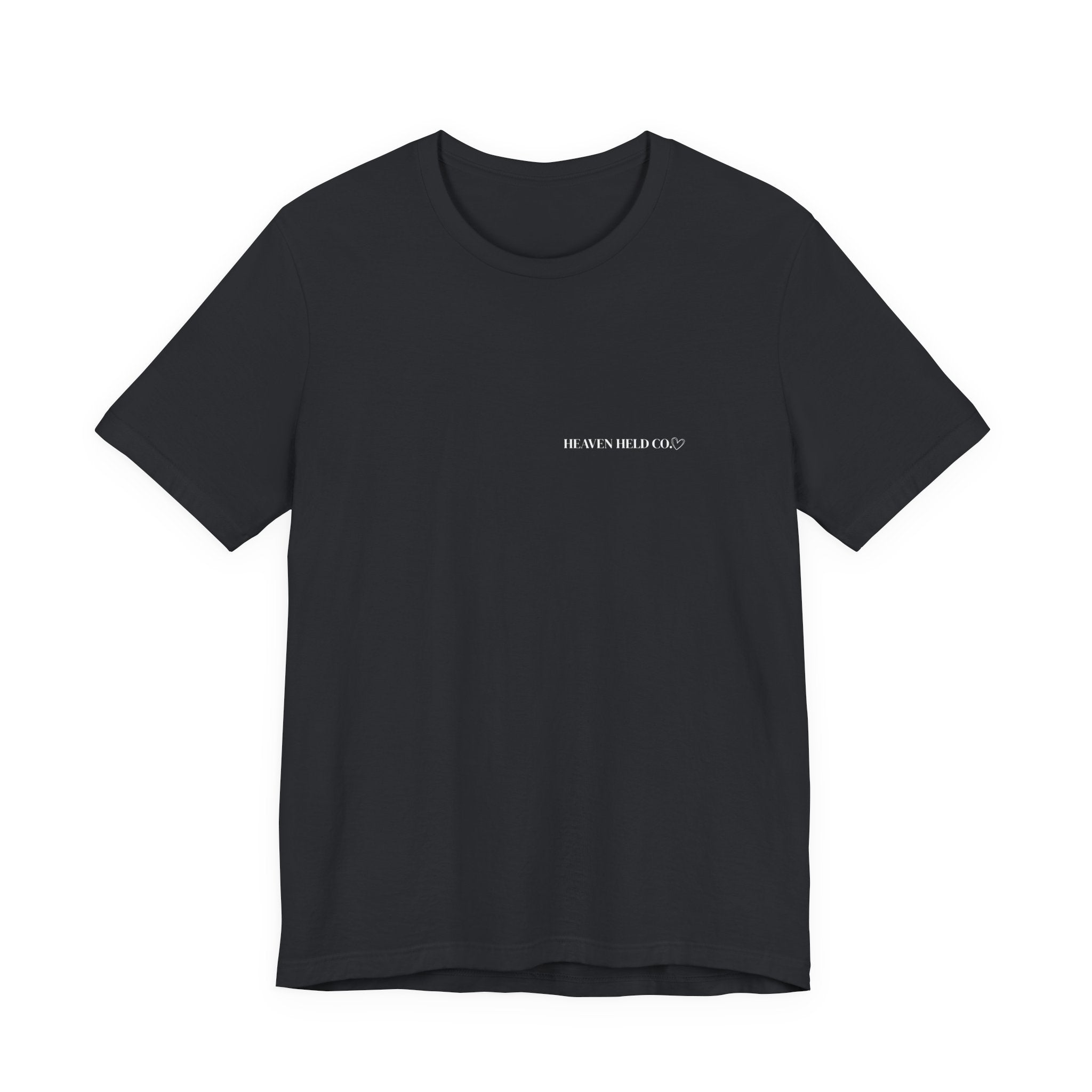 Forever Loved Shirt | Minimalist Memorial Tee | Angel Baby Loss Shirt Front | Grief & Remembrance Gift | Unisex Comfort Tee